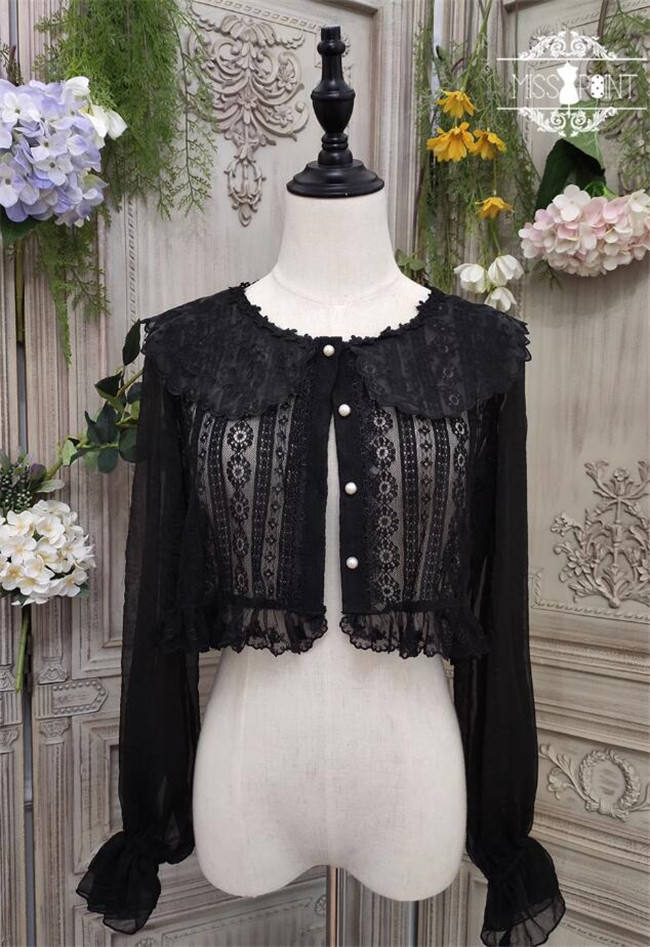 Miss Point ~The Beauty of Spring Retro Edward Lolita Blouse/Overall