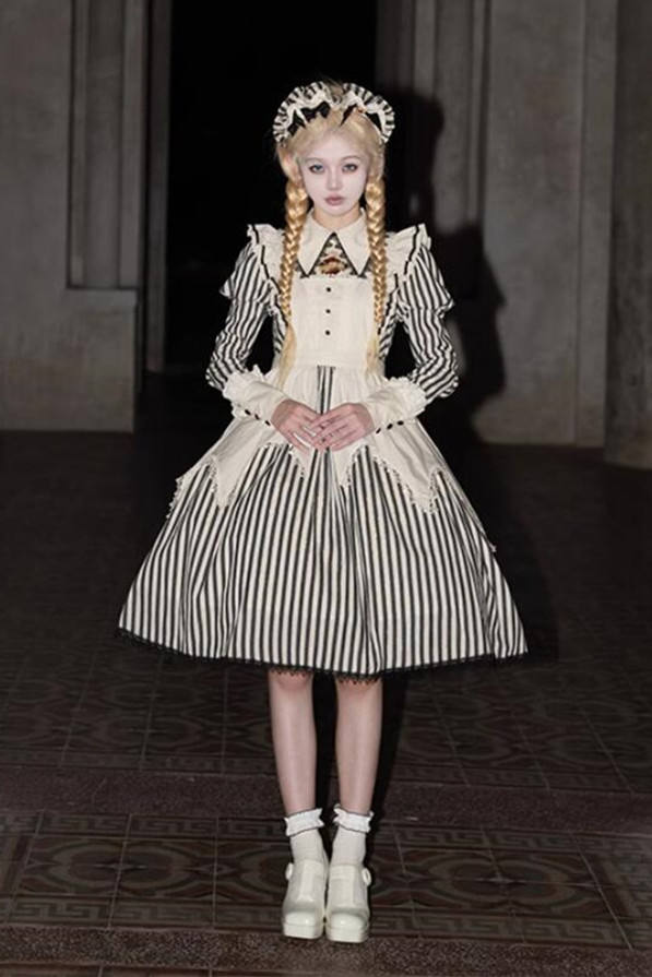 Cellophane Night Adams Manor Lolita OP and JSK