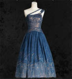 FunCcnio Poseidon Vintage Lolita Jumper Dress