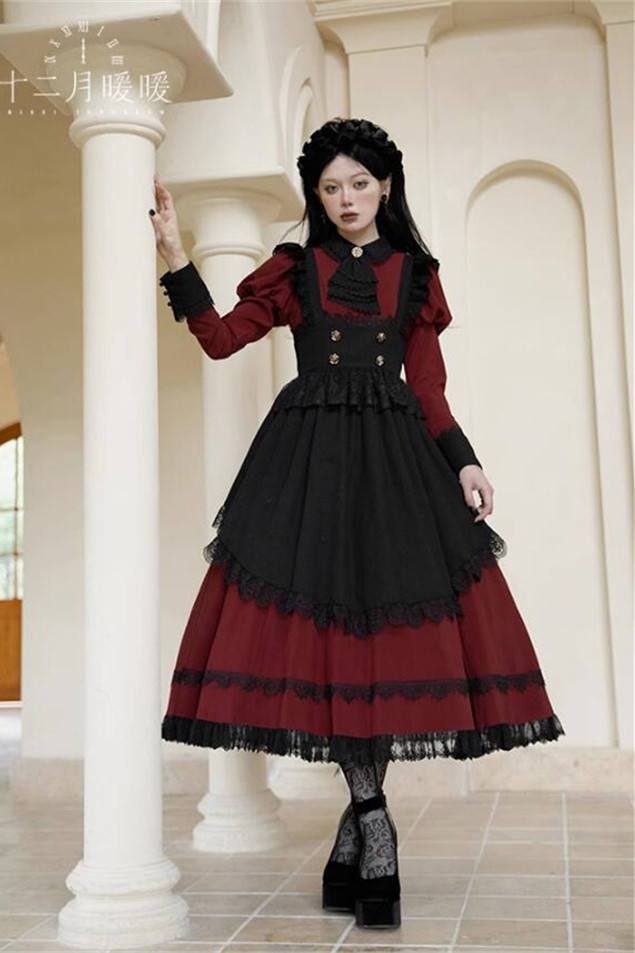 Review for Lolita party maid costume YV30023