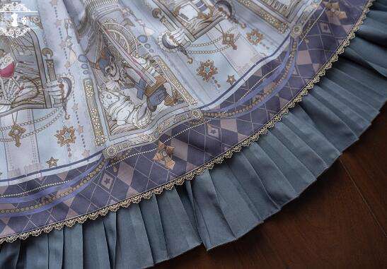 Miss Point ~ Demon Hunting Notes Skirt