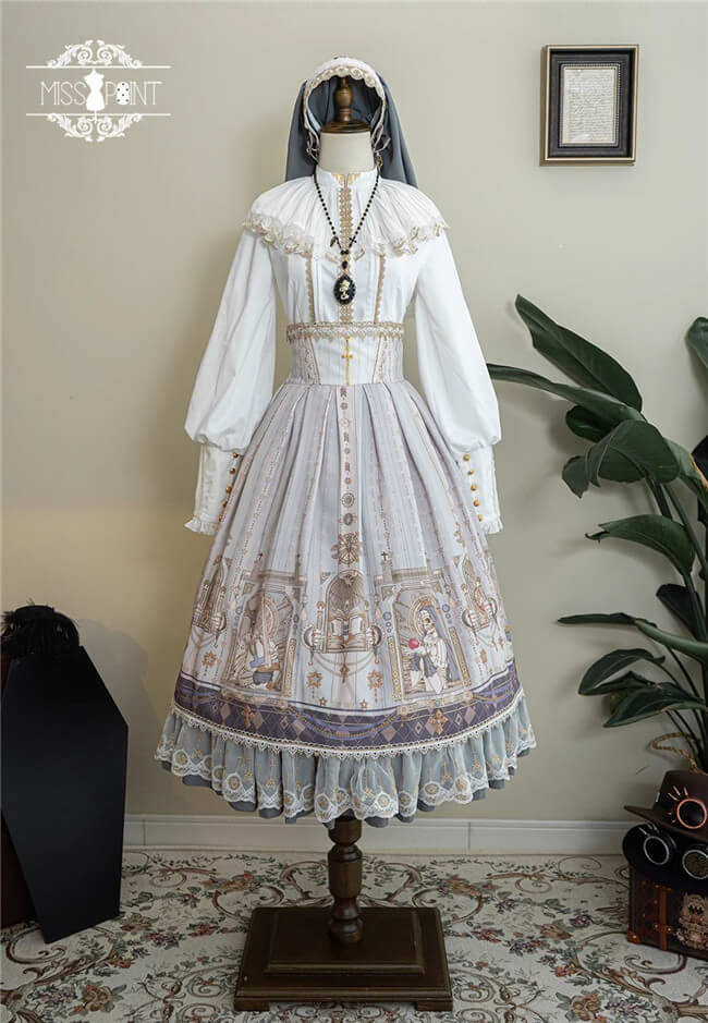 Miss Point ~ Demon Hunting Notes Skirt