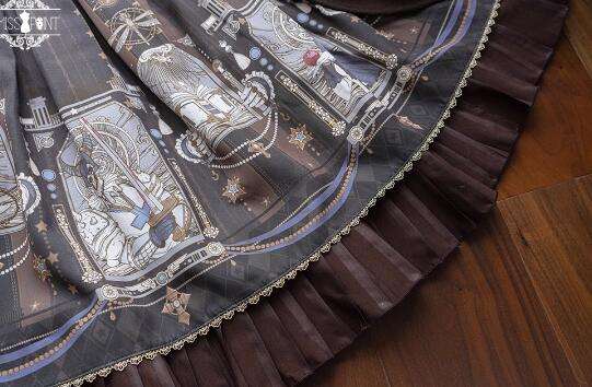 Miss Point ~ Demon Hunting Notes Skirt