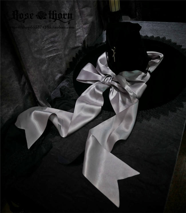 Rose Thorn Holy Cross Halloween Lolita Witch Hat
