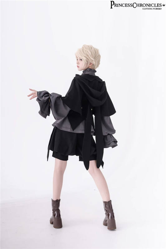 Princess Chronicles Dark Gothic Set Ouji Fashion Blouse, Pants and Coat