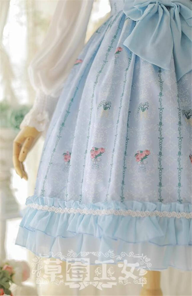 Strawberry Witch~ Flower Walls Lolita JSK