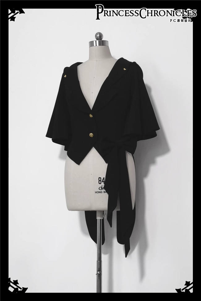 Princess Chronicles Dark Gothic Set Ouji Fashion Blouse, Pants and Coat