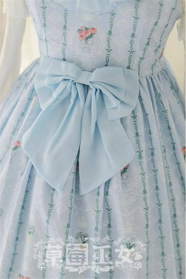 Strawberry Witch~ Flower Walls Lolita JSK