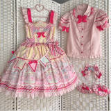 Candy Amusement Park Sweet Lolita Jumpers and Blouse Size S - In Stock