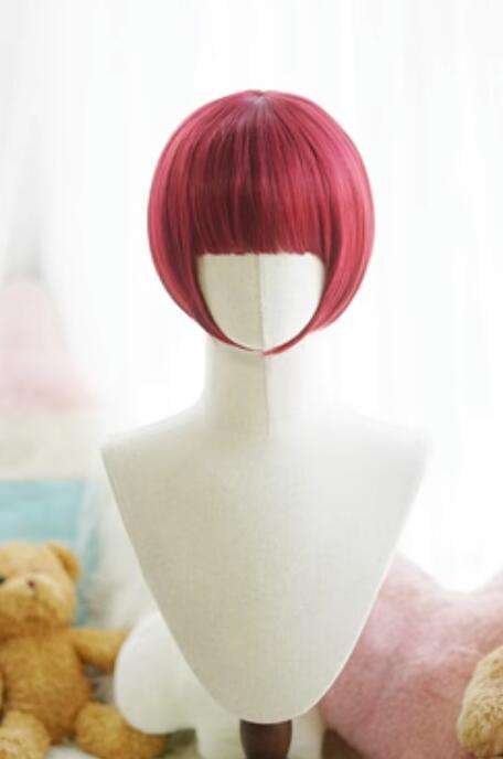 Yuchashui Bobo Short Wigs and Short Curly Wigs Ponytail