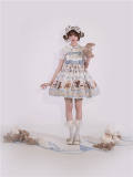 Alice Rabbit Sweet Lolita Jumper Dress and Salopette
