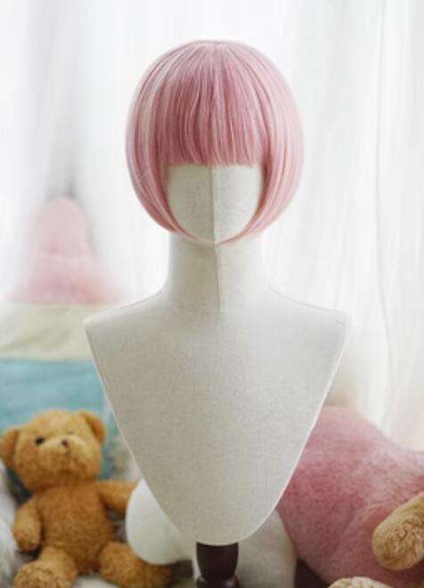 Yuchashui Bobo Short Wigs and Long Curly Wigs Ponytail