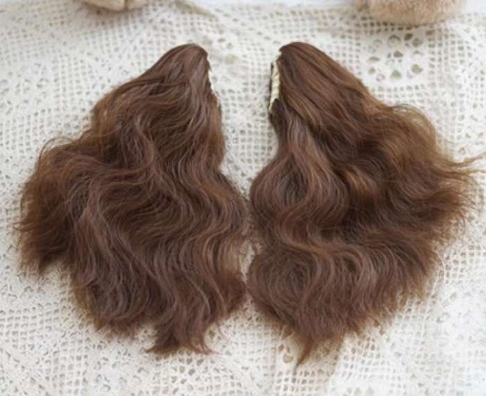 Yuchashui Bobo Short Wigs and Short Curly Wigs Ponytail