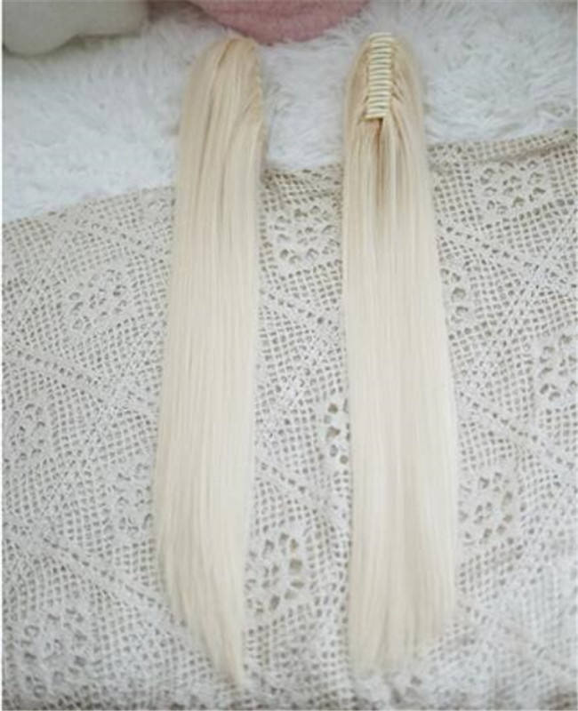 Yuchashui Bobo Short Wigs and Straight Wigs Ponytail