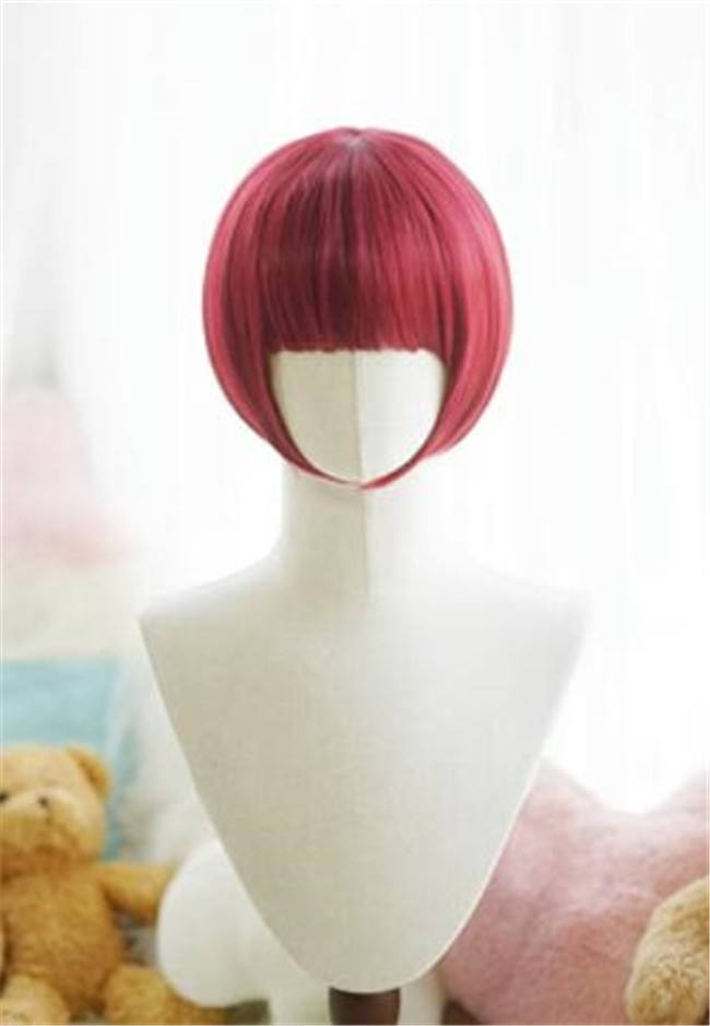 Yuchashui Bobo Short Wigs and Straight Wigs Ponytail
