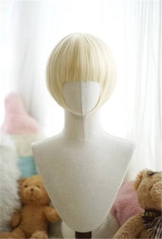 Yuchashui Bobo Short Wigs and Long Curly Wigs Ponytail