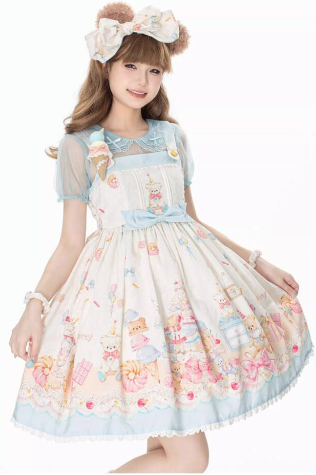 Cake House Sweet Lolita Jumper Dress and Salopette