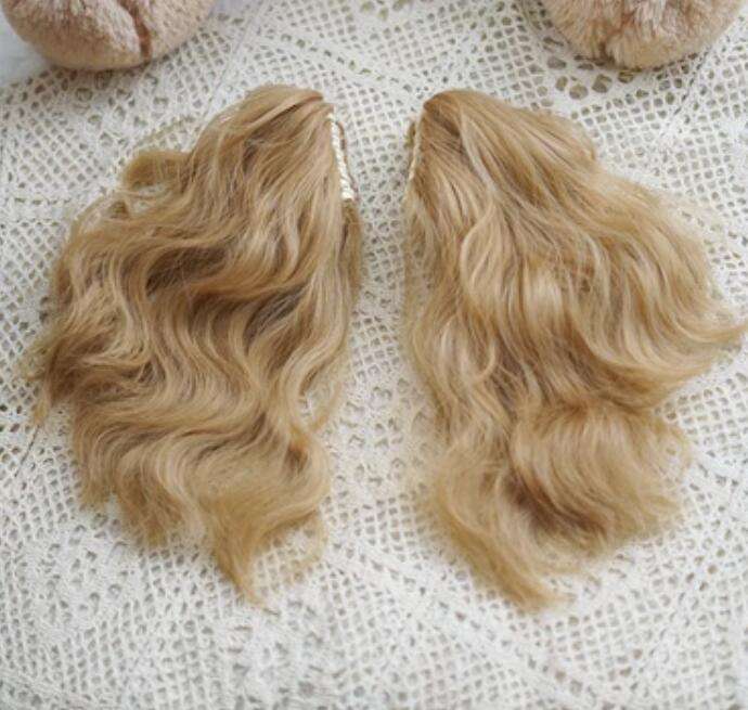 Yuchashui Bobo Short Wigs and Short Curly Wigs Ponytail