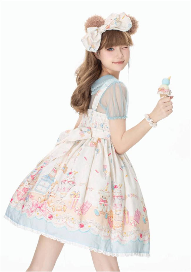 Cake House Sweet Lolita Jumper Dress and Salopette