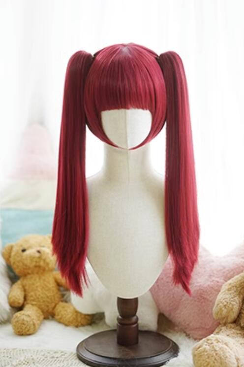 Yuchashui Bobo Short Wigs and Straight Wigs Ponytail