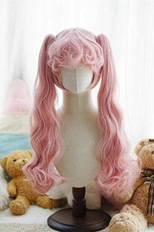 Yuchashui Bobo Short Wigs and Long Curly Wigs Ponytail