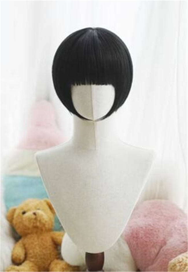 Yuchashui Bobo Short Wigs and Long Curly Wigs Ponytail