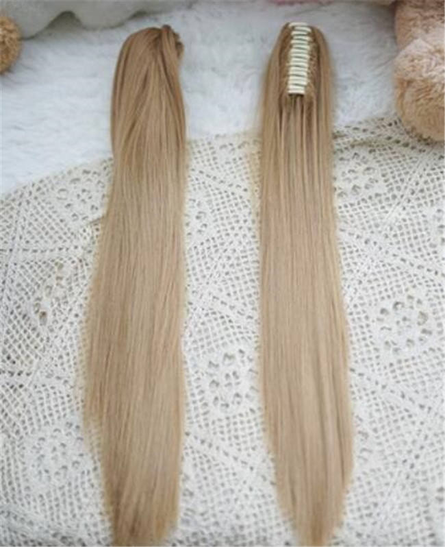 Yuchashui Bobo Short Wigs and Straight Wigs Ponytail