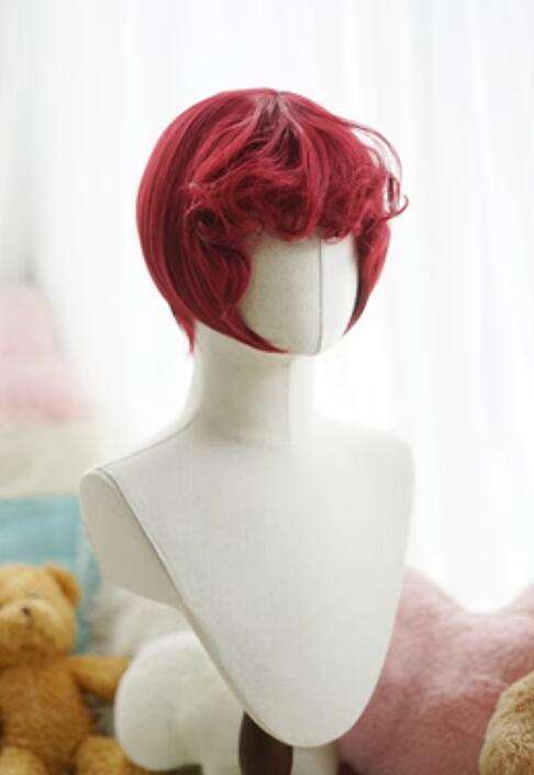 Yuchashui Bobo Short Wigs and Short Curly Wigs Ponytail