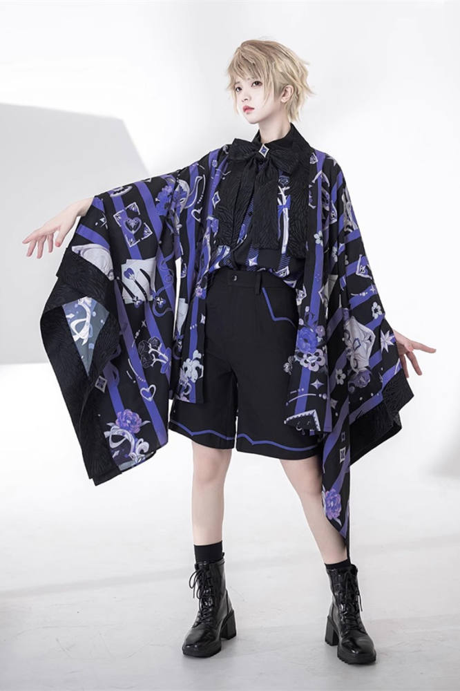 Princess Chronicles Printed Blouse and Pants Ouji Fashion