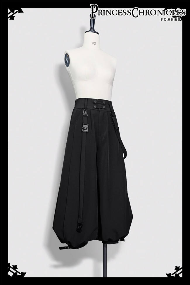 Princess Chronicles Functional Rabbit Ouji Lolita Top, Pants and Hood Shawl Ouji Fashion