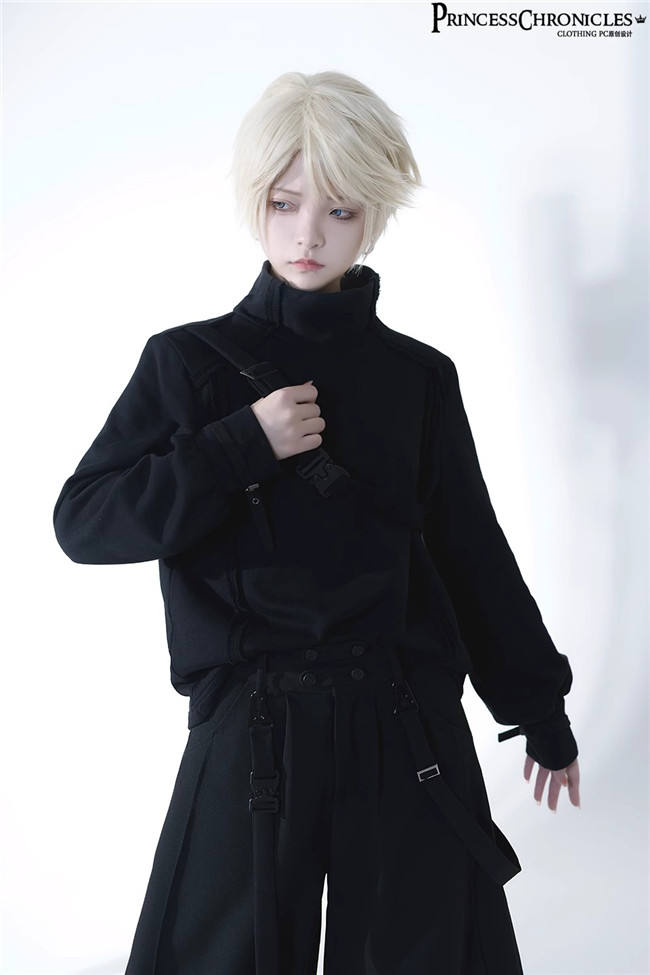 Princess Chronicles Functional Rabbit Ouji Lolita Top, Pants and Hood Shawl Ouji Fashion