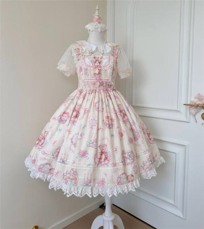 Dream Doll Sweet Lolita OP, JSK and Blouse