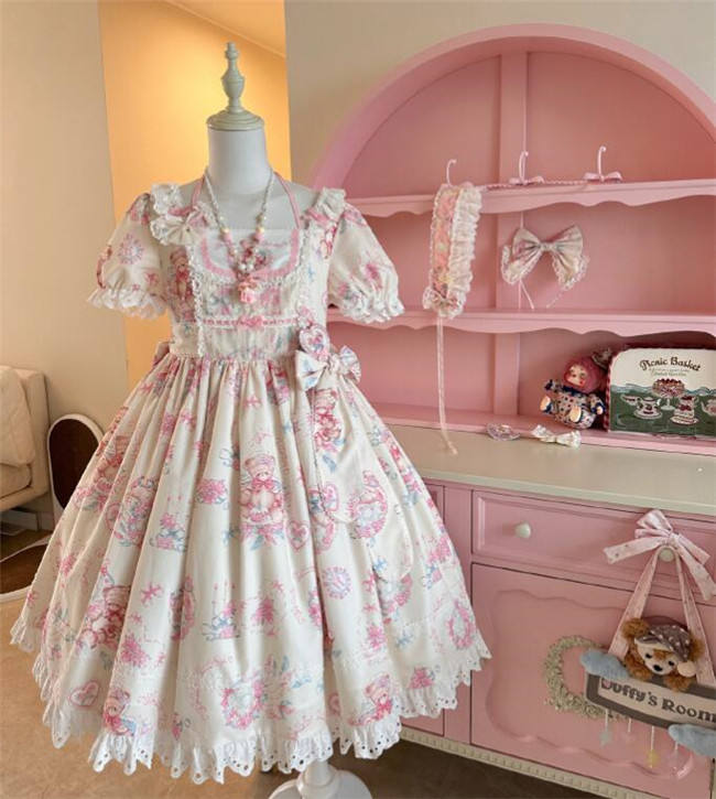 Dream Doll Sweet Lolita OP, JSK and Blouse