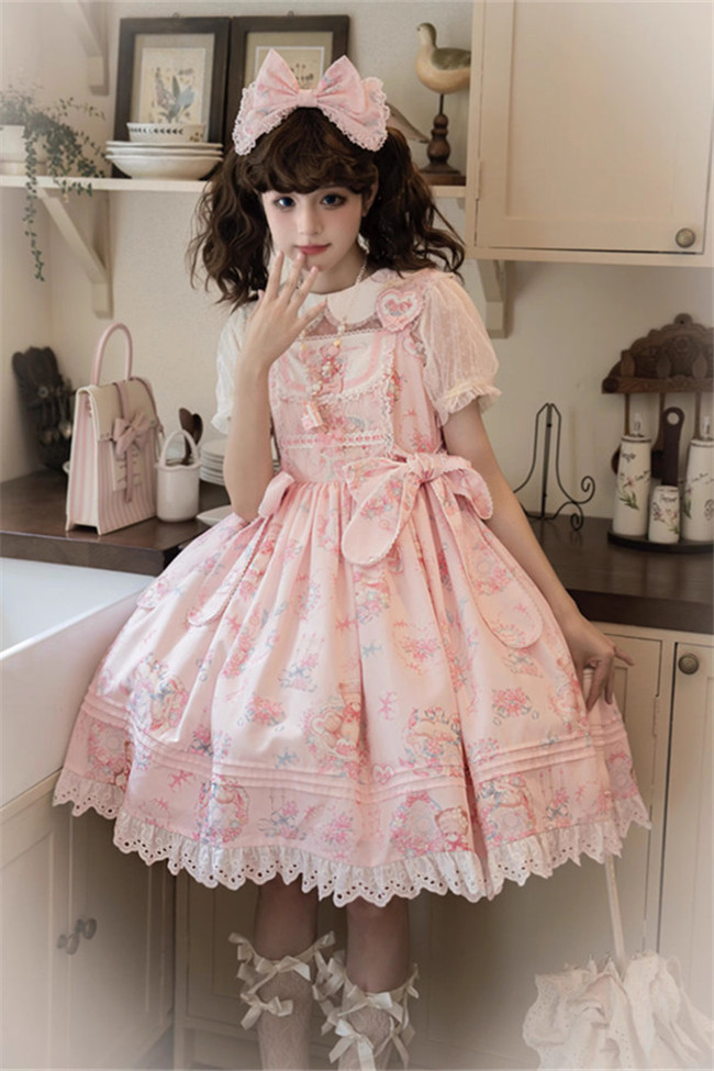 Dream Doll Sweet Lolita OP, JSK and Accessories-My Lolita Dress