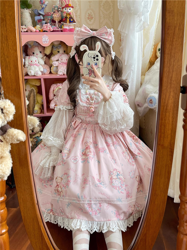 Dream Doll Sweet Lolita OP, JSK and Accessories-My Lolita Dress