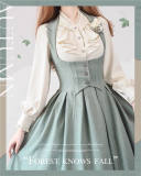 Forest Wardrobe Forest Knows Fall Corset Lolita Dress and Blouse