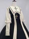 LeMiroir Moonlit Prayer Nun Lolita Dress and Cape