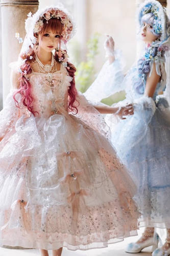 Cute Sanrio Kids Lolita Dress Wedding Party Princess Dress My
