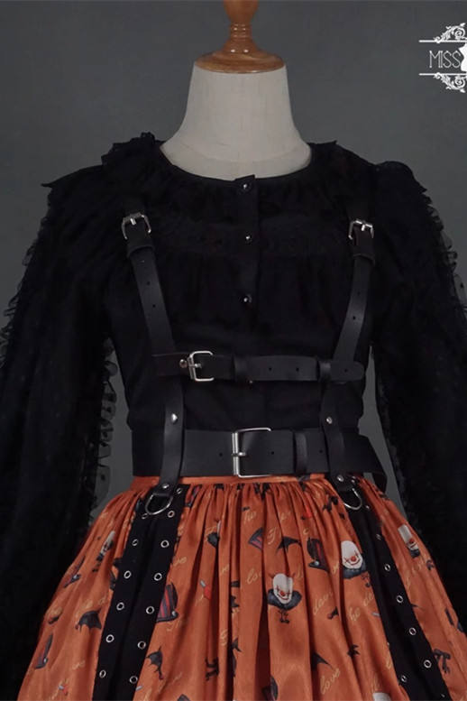 Miss Point ~Clown Daunting Night Lolita Blouse