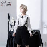 Castle Too Attract Heart Ouji Lolita Blouse and Pants