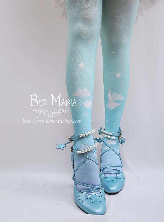 The Gradient Nebula~Sweet Lolita Tights
