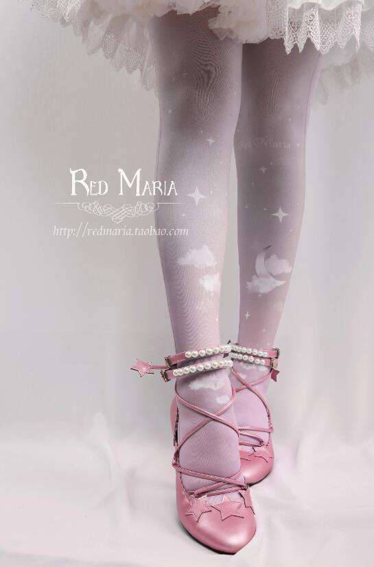 The Gradient Nebula~Sweet Lolita Tights