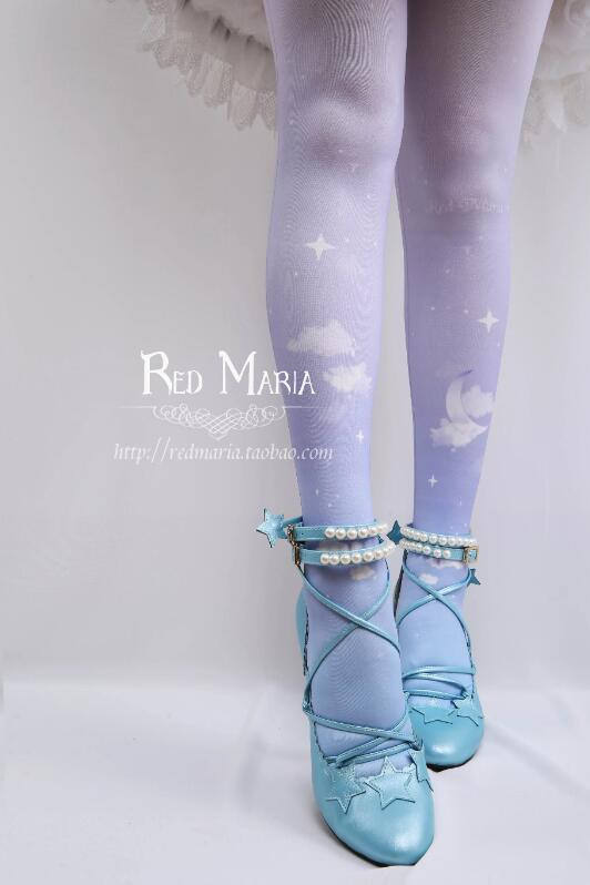 The Gradient Nebula~Sweet Lolita Tights