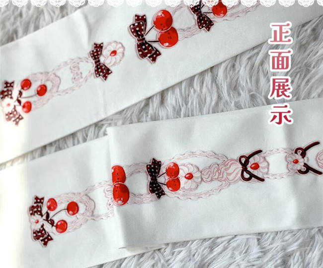 Sweet Cherry Lolita Tights