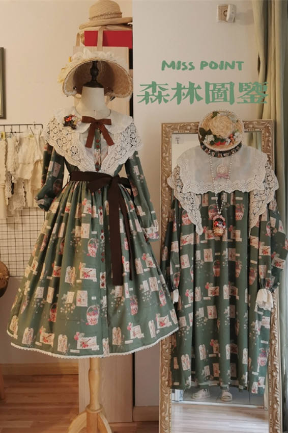 Miss Point Forest Book Lolita One Piece Dress