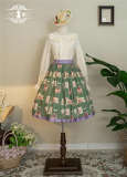 Miss Point Forest Book Lolita Skirt