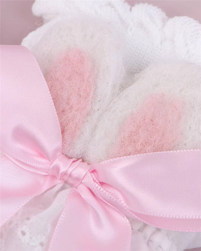 Sweet Bunny Ears Short Socks