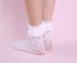 Sweet Summer Lace Short Socks