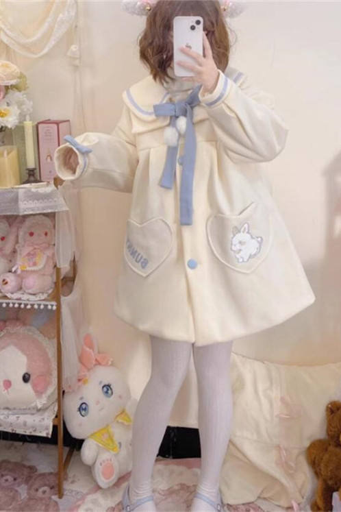 Sweet Peter Pan Collar Lolita Coat