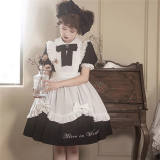 Alice in Wonderland Lolita OP and Apron